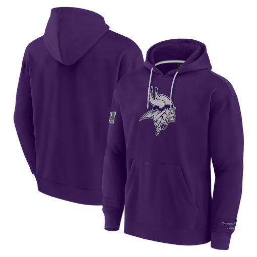 Minnesota Vikings Fanatics Elements Pace Fleece Pullover Hoodie – Purple