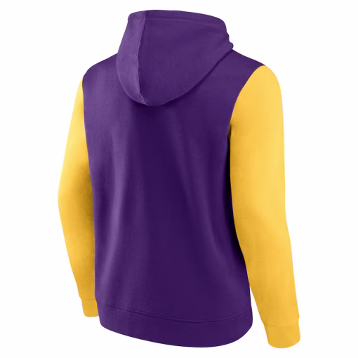 Minnesota Vikings Fanatics Extra Point Pullover Hoodie – Purple - Image 3