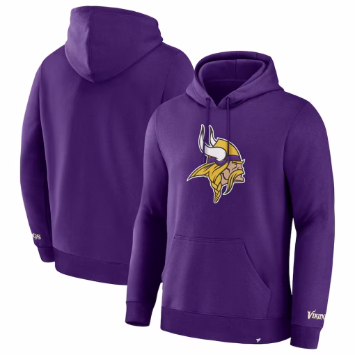 Minnesota Vikings Fanatics Legacy Fleece Pullover Hoodie – Purple