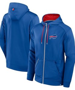 Buffalo Bills Fanatics Defender Full-Zip Hoodie – Royal