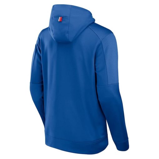 Buffalo Bills Fanatics Defender Full-Zip Hoodie – Royal - Image 3