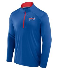 Alternative view of Buffalo Bills Fanatics Defender Long Sleeve Quarter-Zip Jacket – Royal