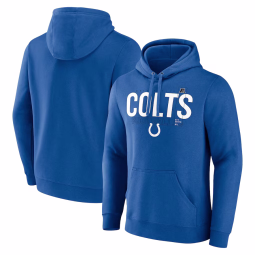 Indianapolis Colts Fanatics Pylon Outline Pullover Hoodie – Royal