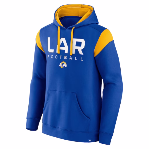Los Angeles Rams Fanatics Call The Shot Pullover Hoodie – Royal - Image 2