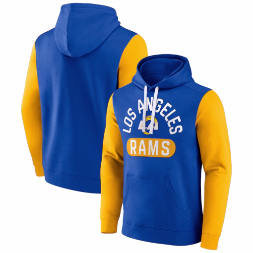 Los Angeles Rams Fanatics Extra Point Pullover Hoodie – Royal