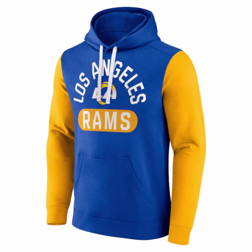 Los Angeles Rams Fanatics Extra Point Pullover Hoodie – Royal - Image 2