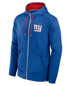 Alternative view of New York Giants Fanatics Defender Full-Zip Hoodie – Royal