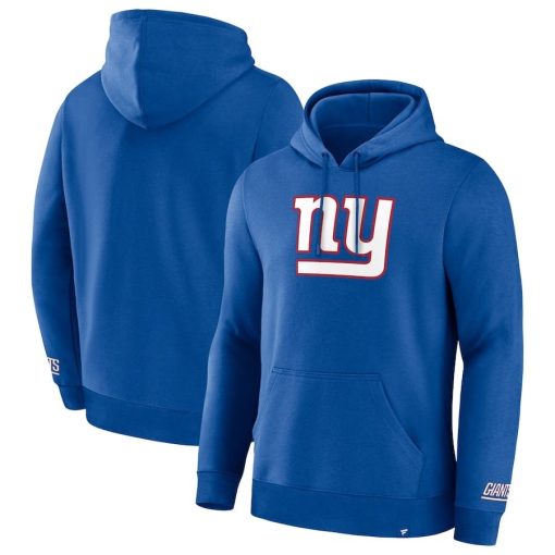 New York Giants Fanatics Legacy Fleece Pullover Hoodie – Royal