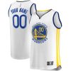 Golden State Warriors Fanatics Fast Break Custom Replica Jersey White – Association Edition