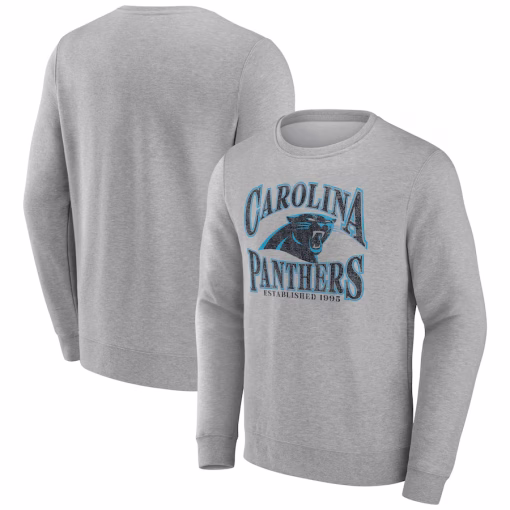Carolina Panthers Playability Pullover Sweatshirt – Gray