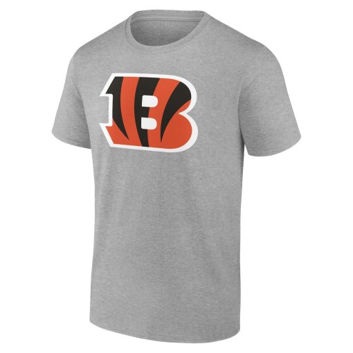 Cincinnati Bengals  Team Authentic Custom T-Shirt – Gray - Image 2