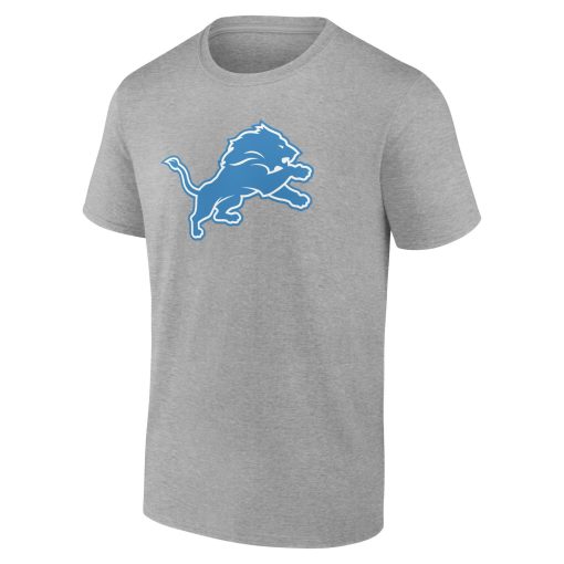 Detroit Lions  Team Authentic Custom T-Shirt – Gray - Image 2