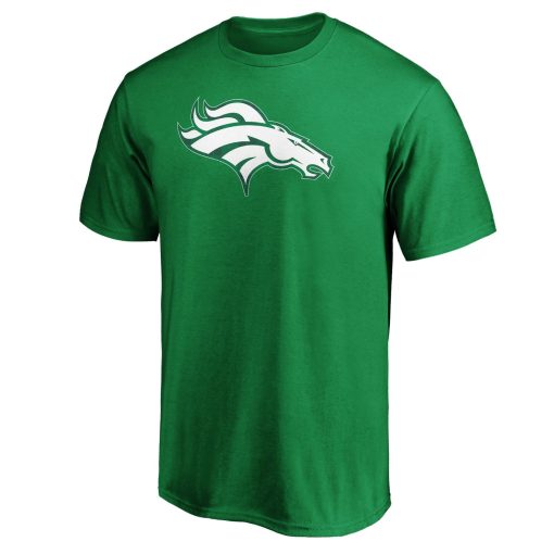 Denver Broncos Emerald Plaid Personalized Name & Number T-Shirt – Green - Image 2
