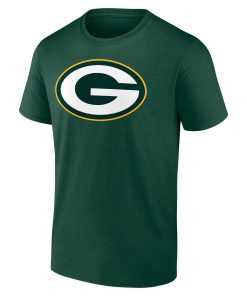 Alternative view of Green Bay Packers Team Authentic Personalized Name & Number T-Shirt – Green