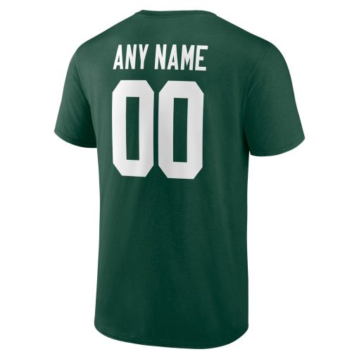 Green Bay Packers Team Authentic Personalized Name & Number T-Shirt – Green - Image 3