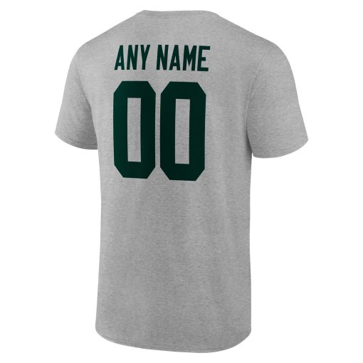 Green Bay Packers Team Authentic Custom T-Shirt – Heathered Gray - Image 3