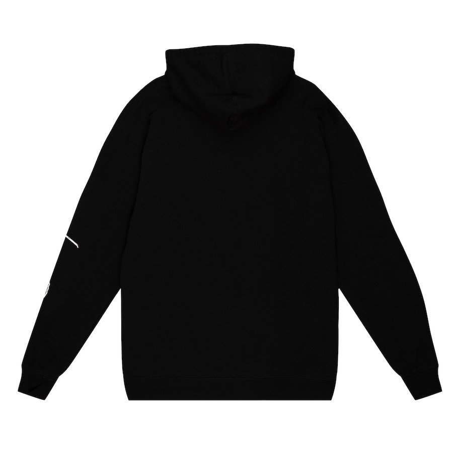 San Antonio Spurs Mitchell & Ness Hardwood Classics Hyper Hoops Fiesta Pullover Hoodie – Black - Image 3