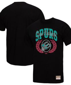 San Antonio Spurs Mitchell & Ness NBA x Michelob Ultra Rewind II T-Shirt – Black