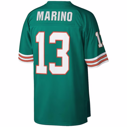 Dan Marino Miami Dolphins Mitchell & Ness Legacy Replica Jersey – Aqua - Image 3