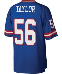 Alternative view of Lawrence Taylor New York Giants Mitchell & Ness Legacy Replica Jersey – Royal