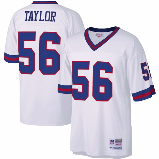 Lawrence Taylor New York Giants Mitchell & Ness Legacy Replica Jersey – White