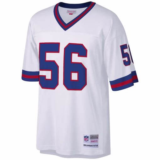 Lawrence Taylor New York Giants Mitchell & Ness Legacy Replica Jersey – White - Image 2