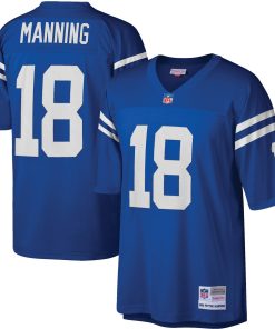 Peyton Manning Indianapolis Colts Mitchell & Ness Legacy Replica Jersey – Royal