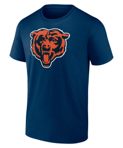 Alternative view of Chicago Bears Team Authentic Personalized Name & Number T-Shirt – Navy