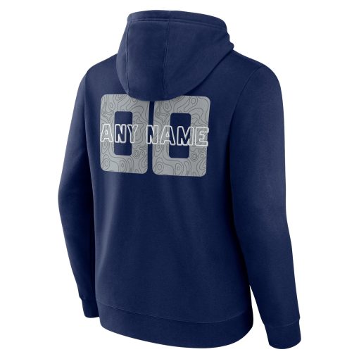 Dallas Cowboys Stellar Personalized Name & Number Pullover Hoodie – Navy - Image 3