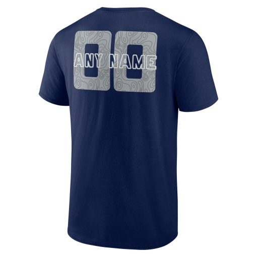 Dallas Cowboys Stellar Personalized Name & Number T-Shirt – Navy - Image 3
