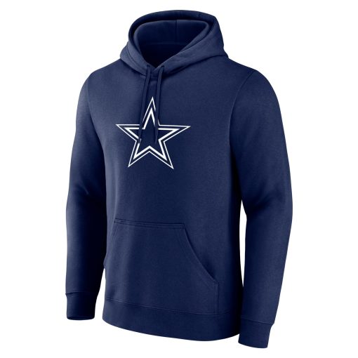 Dallas Cowboys  Team Authentic Custom Pullover Hoodie – Navy - Image 2
