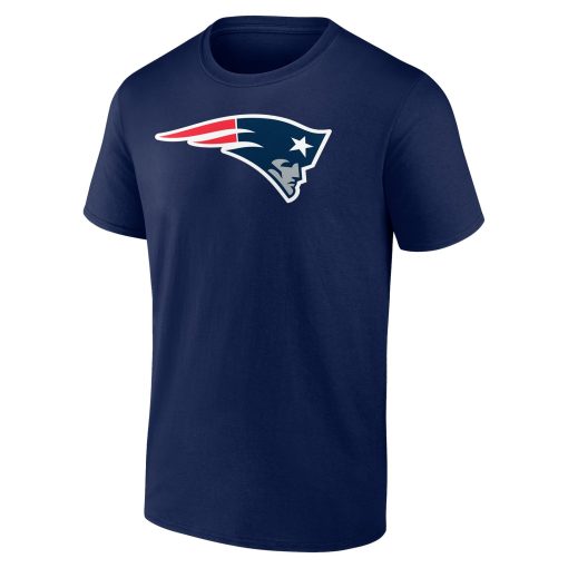 New England Patriots Team Authentic Personalized Name & Number T-Shirt – Navy - Image 2