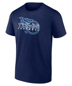 Alternative view of Tennessee Titans Stellar Personalized Name & Number T-Shirt – Navy