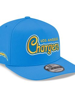 Los Angeles Chargers New Era Charger Power A-Frame 9FIFTY Snapback Hat – Powder Blue