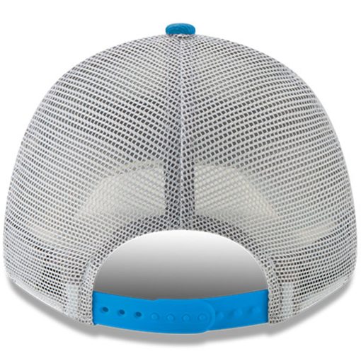 Los Angeles Chargers New Era Charger Power A-Frame 9FORTY Trucker Adjustable Hat – Powder Blue - Image 4
