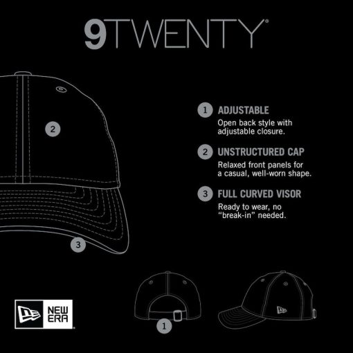 Washington Mystics New Era 9TWENTY Adjustable Hat – Red - Image 6