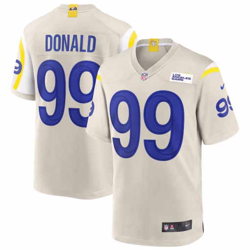 Aaron Donald Los Angeles Rams Nike Game Jersey – Bone