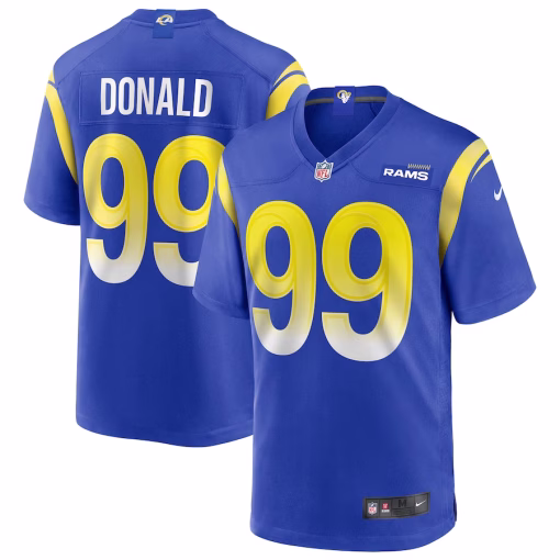 Aaron Donald Los Angeles Rams Nike Game Player Jersey – Royal