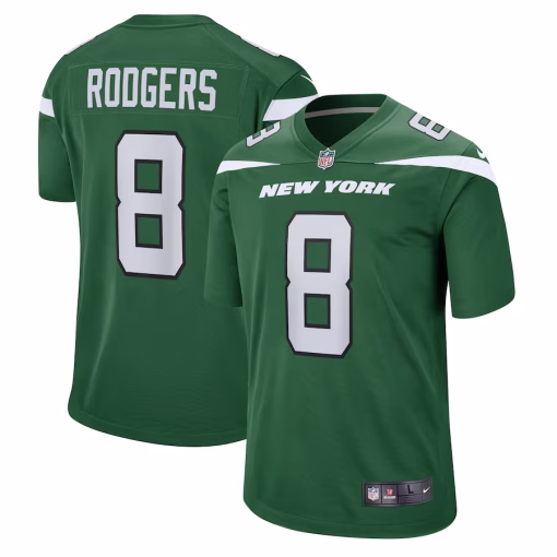 Aaron Rodgers New York Jets Nike Game Jersey – Gotham Green
