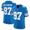 Aidan Hutchinson Detroit Lions Nike Vapor F.U.S.E. Limited Jersey – Blue