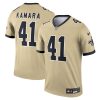 Alvin Kamara New Orleans Saints Nike Gameday Golds Alternate Legend Player Performance Top – Gold