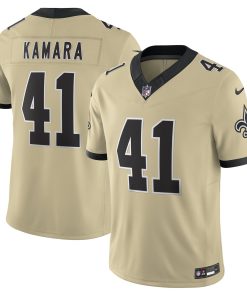 Alvin Kamara New Orleans Saints Nike Gameday Golds Alternate Vapor F.U.S.E. Limited Jersey – Gold
