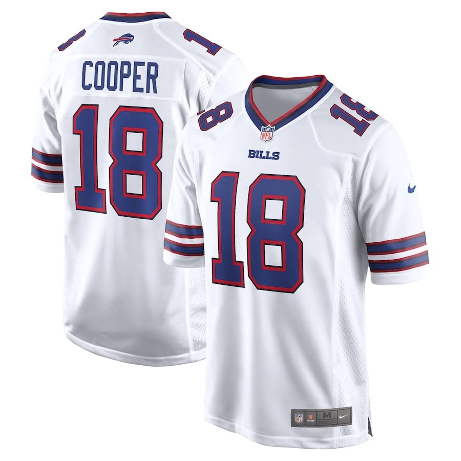 Amari Cooper Buffalo Bills Nike Game Jersey – White