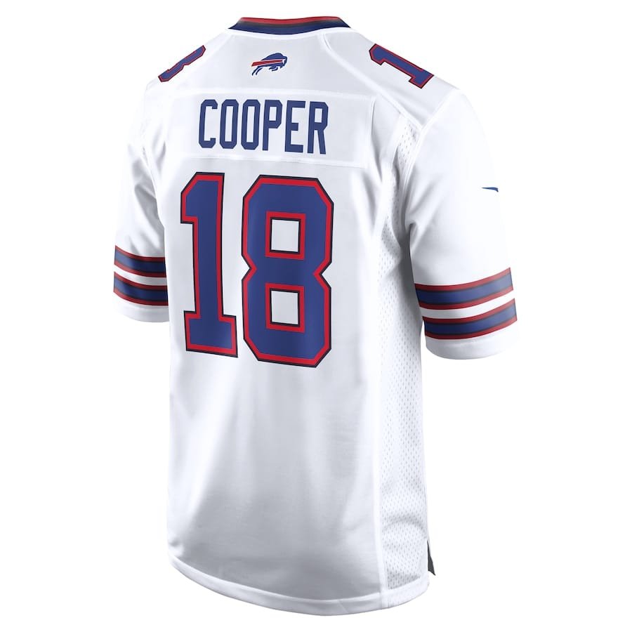 Amari Cooper Buffalo Bills Nike Game Jersey – White - Image 3
