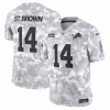 Amon-Ra St. Brown Detroit Lions Nike 2024 Salute to Service Limited Jersey – Arctic Camo