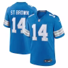 Amon-Ra St. Brown Detroit Lions Nike Game Jersey – Blue