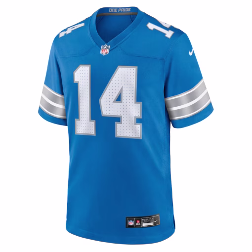 Amon-Ra St. Brown Detroit Lions Nike Game Jersey – Blue - Image 2