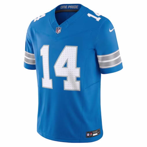 Amon-Ra St. Brown Detroit Lions Nike Vapor F.U.S.E. Limited Jersey – Blue - Image 2