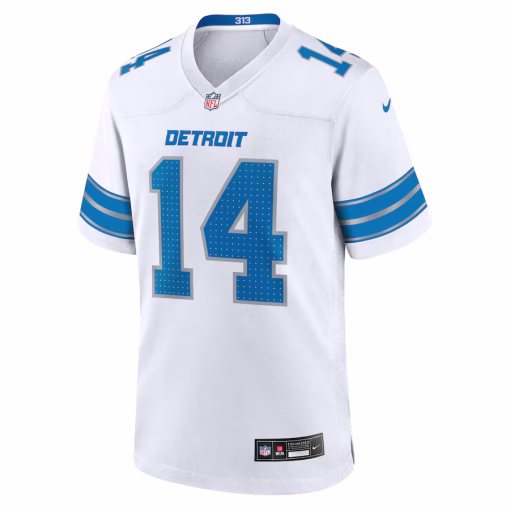 Amon-Ra St. Brown Detroit Lions Nike Game Jersey – White - Image 2