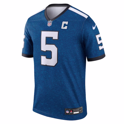 Anthony Richardson Indianapolis Colts Nike Alternate Legend Player Performance Top – Royal - Image 3